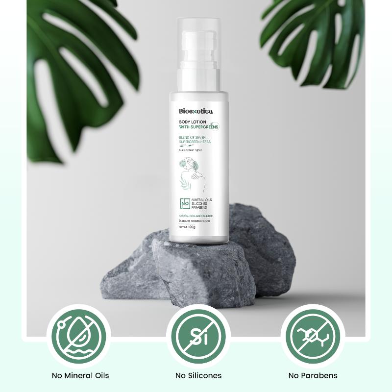 Body Lotion With SuperGreens