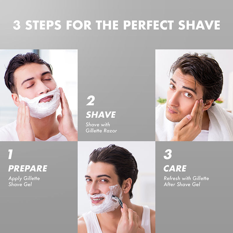 Sensitive Shaving Gel, Deep Comfort With Aloe Vera 0% Parabene