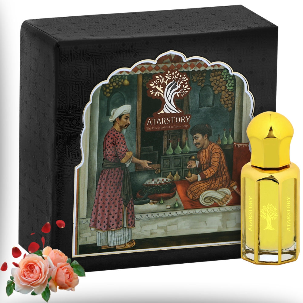 Best Attar Alcohol Free Roll On - Black Rose Oudh Wood