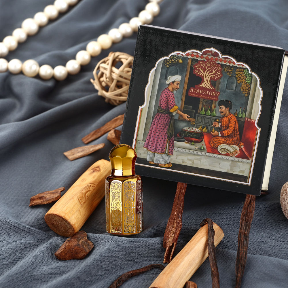 Best Attar Alcohol Free Roll On - Black Rose Oudh Wood