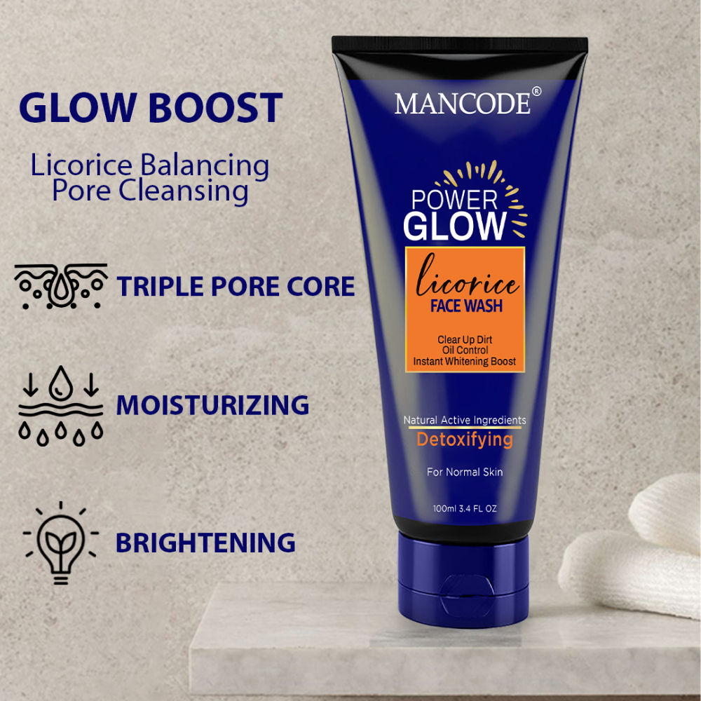 Power Glow Licorice Face Wash