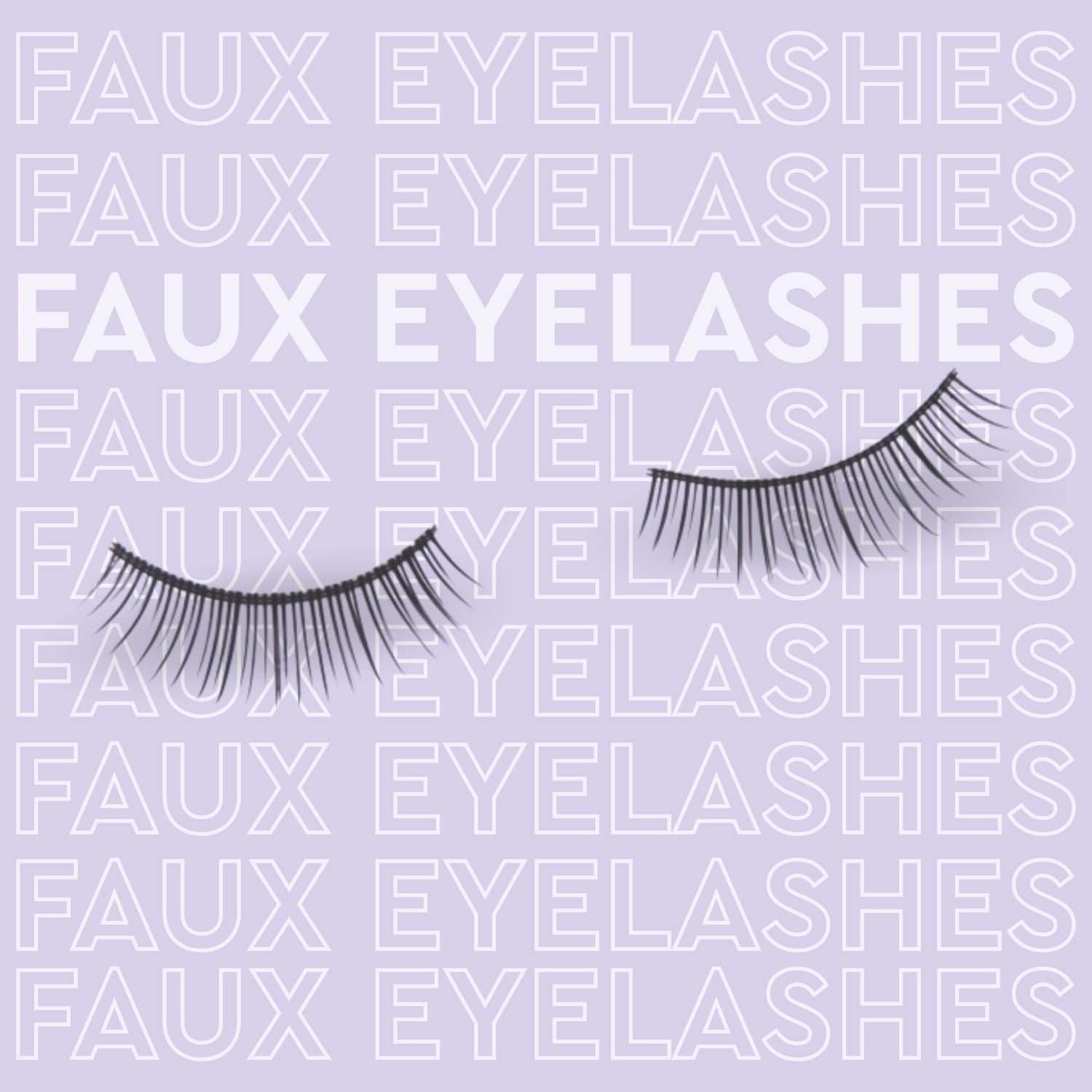 Eyelash Set, False Eyelashes - Classic Style