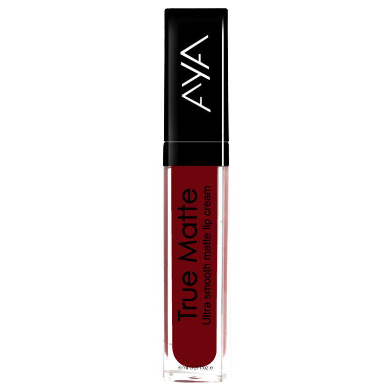 True Matte Liquid Lipstick, Ultra Smooth Matte Lip Cream, 04 Red