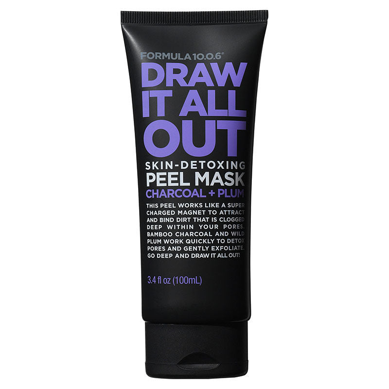 Draw It All Out Skin-Detoxing Peel Mask With Charcoal + Plum