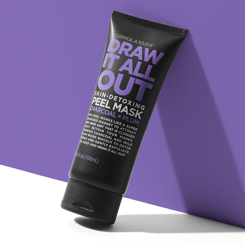 Draw It All Out Skin-Detoxing Peel Mask With Charcoal + Plum