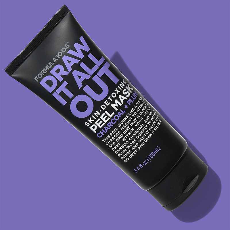 Draw It All Out Skin-Detoxing Peel Mask With Charcoal + Plum