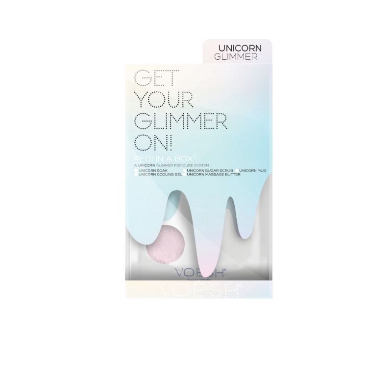 Glimmer Pedicure in A Box (5 Step) - Unicorn Glimmer