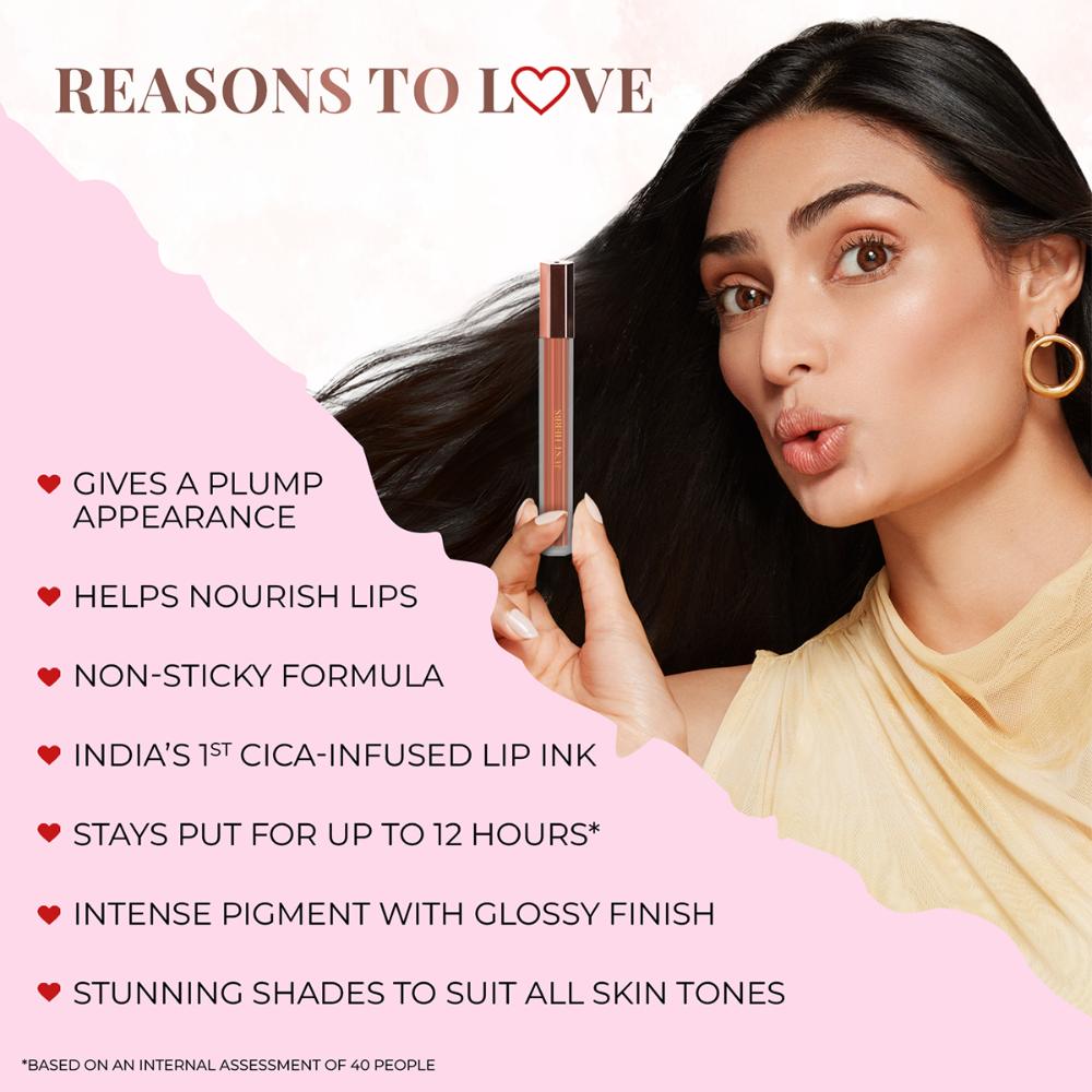 Plant-Powered Glossy Glass Lip Ink Long Stay Liquid Lipstick
