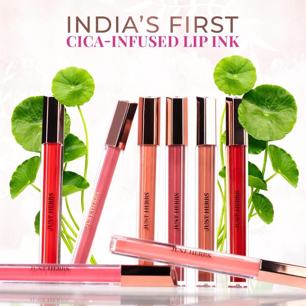 Plant-Powered Glossy Glass Lip Ink Long Stay Liquid Lipstick