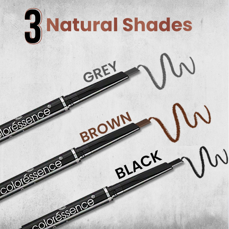 2 In 1 Expert Eye Brow Pencil - Black