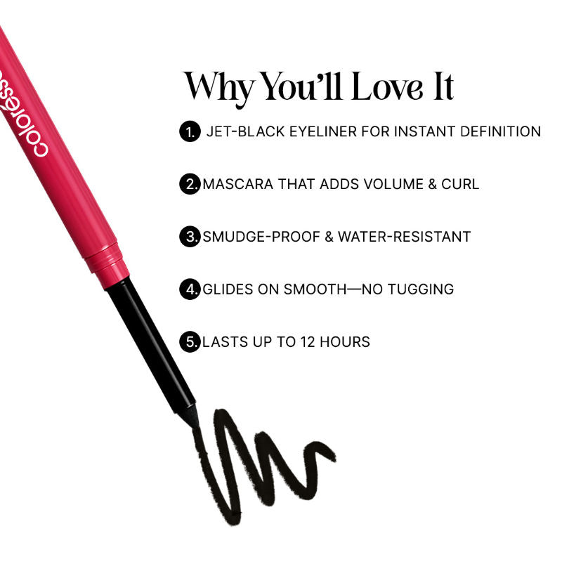 Time To Prime Kajal Pencil - Black