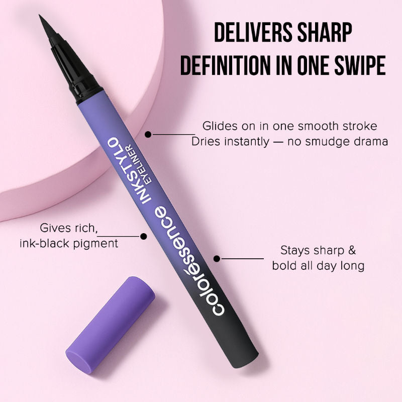 Ink Stylo Eyeliner Pen - Black