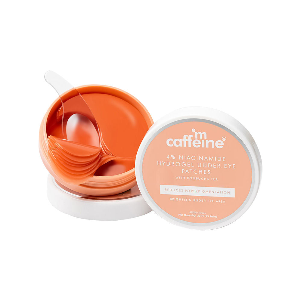 4% Niacinamide Brightening Hydrogel Under Eye Patches with Kombucha