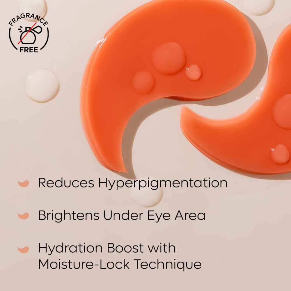 4% Niacinamide Brightening Hydrogel Under Eye Patches with Kombucha