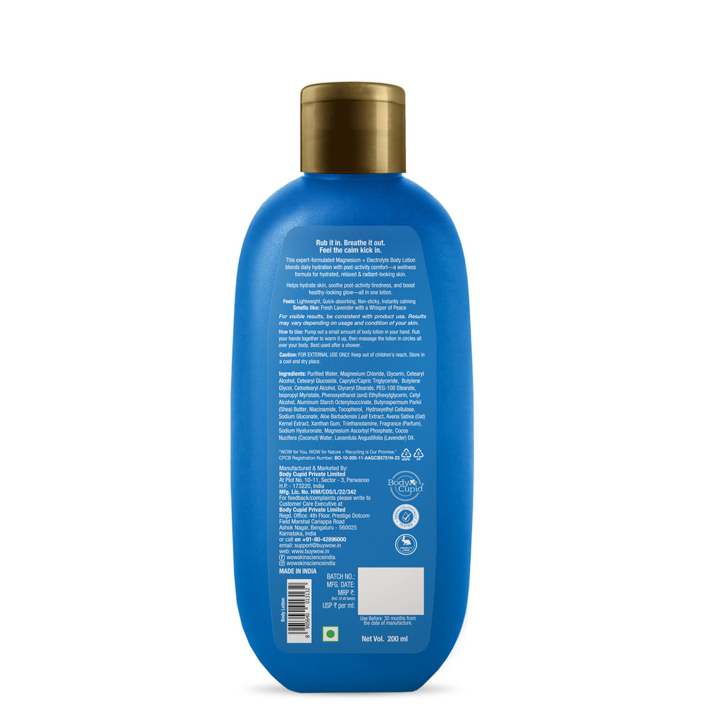 Skin Science 12% Electrolyte + Magnesium Body Lotion