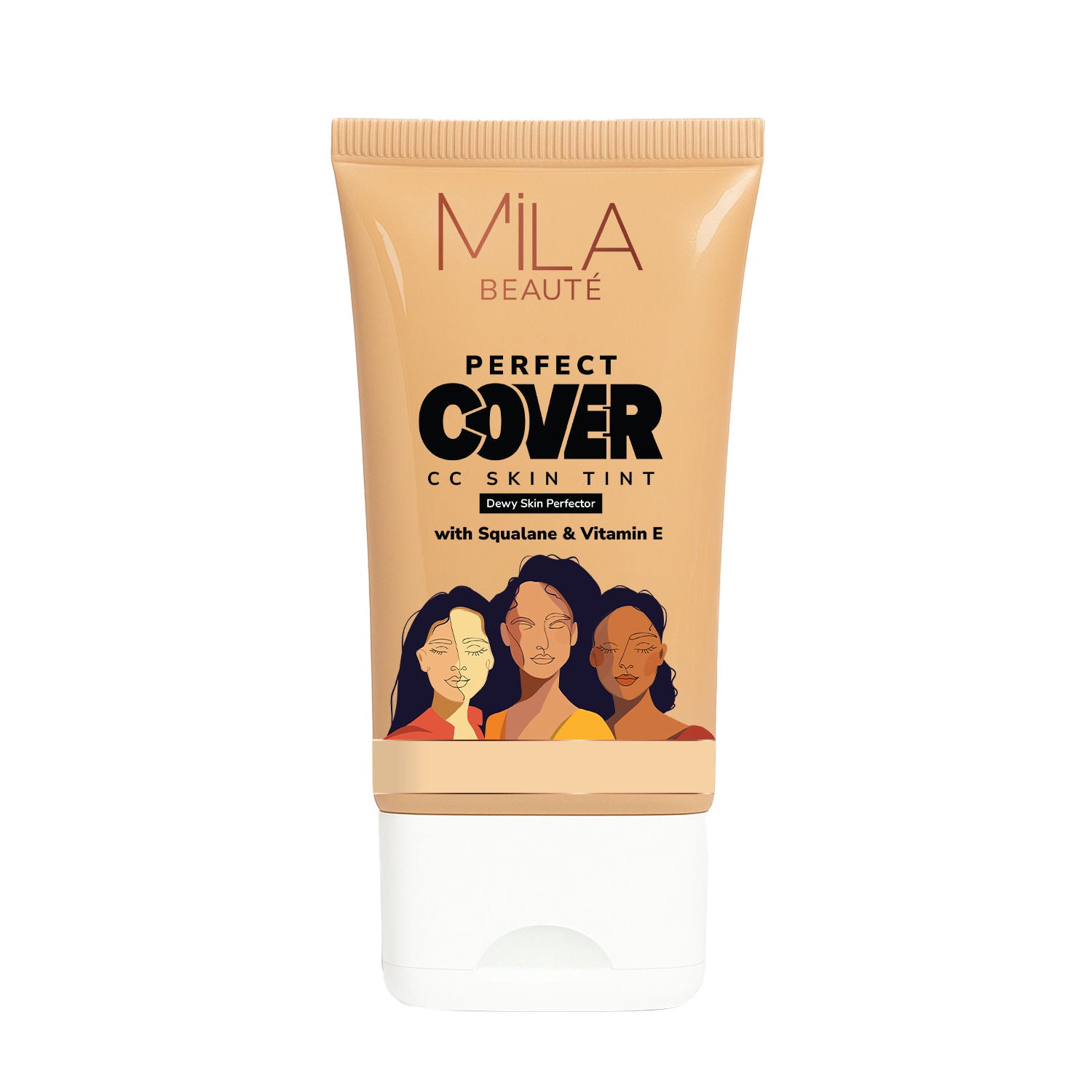 Mila Beaute Perfect Cover CC Skin Tint with SPF 24+ & Squalane