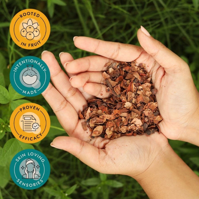 Cocoa Shell Soft Touch Face Wash Smooths and Firms Skin for a Fresh After-Feel
