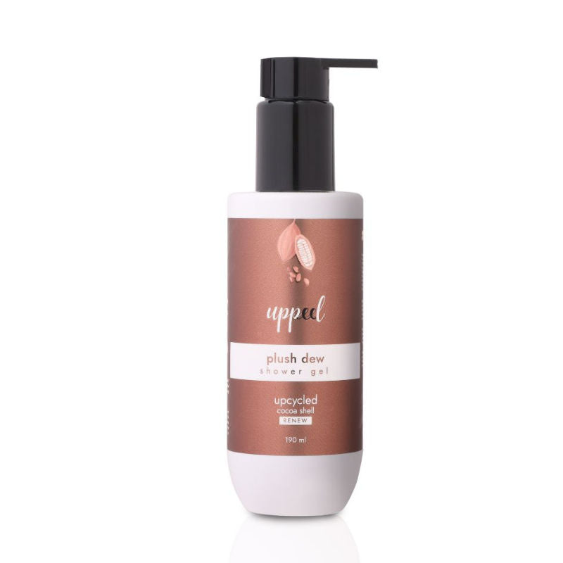 Cocoa Shell Plush Dew Shower Gel - Smooths, Cleanses and Nourishes - Luxurious Cocoa Aroma
