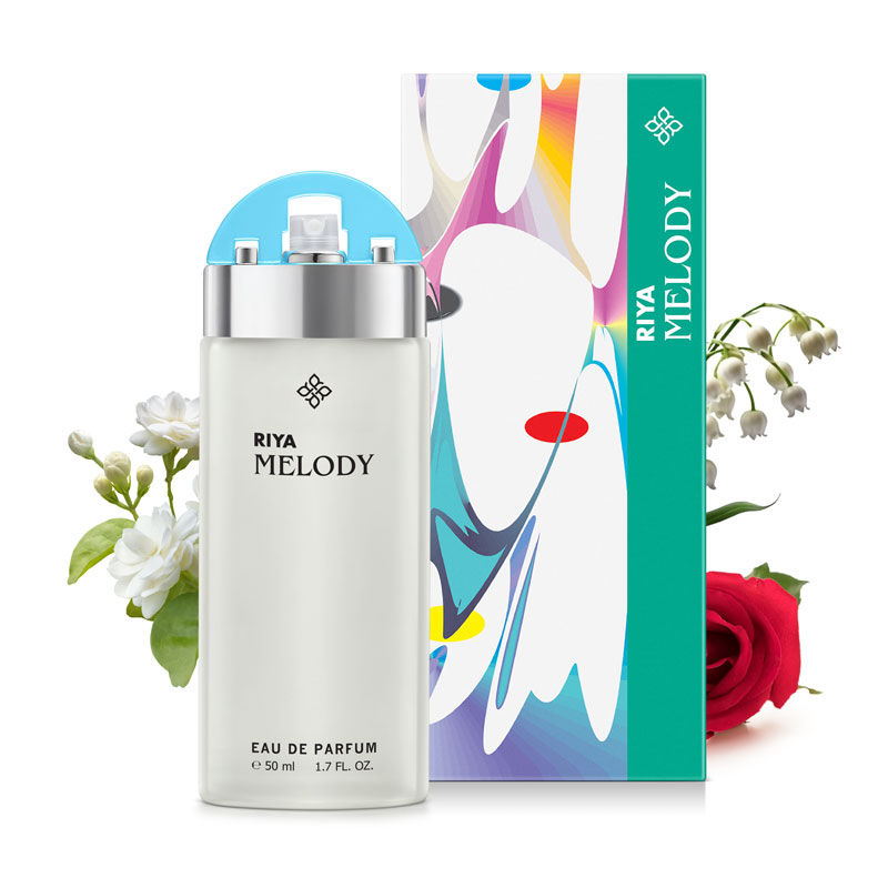 Melody Sea Green Perfume for Women Jasmine Geranium Rose Fragrance