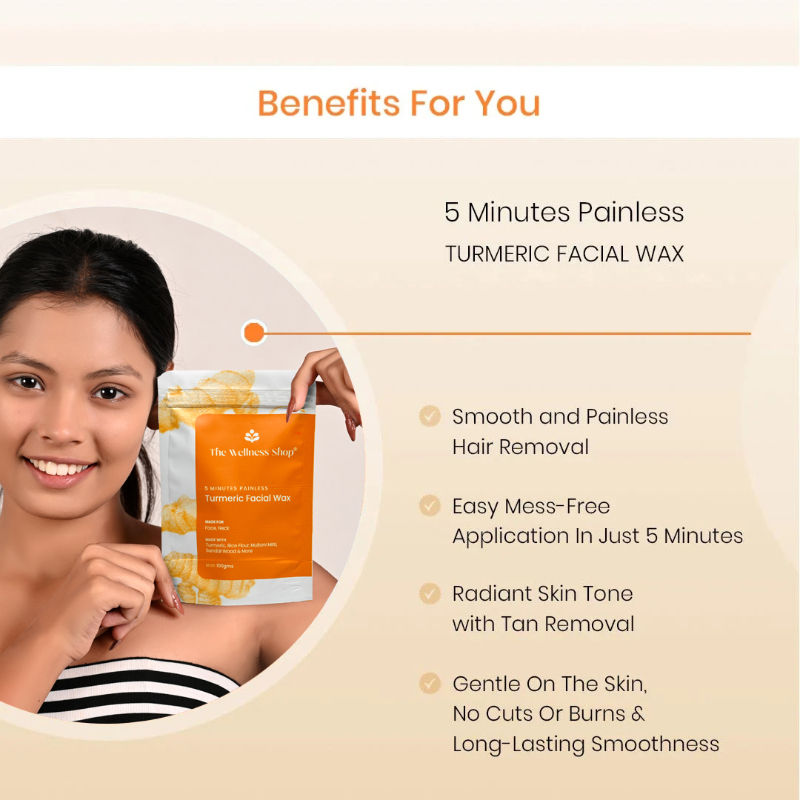 Turmeric Facial Wax Powder