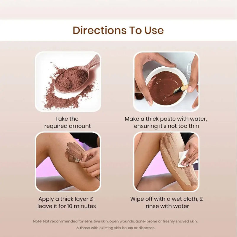 Chocolate Hair Removal Powder