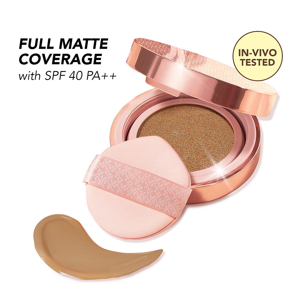 Full Coverage Cloud Cushion Foundation with in-vivo tested SPF 40 PA ++ - 160N Tan