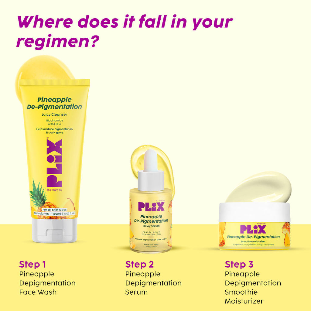 Pineapple Juicy Cleanser helps Depigmentation and Even Toned Complexion for Daily Use