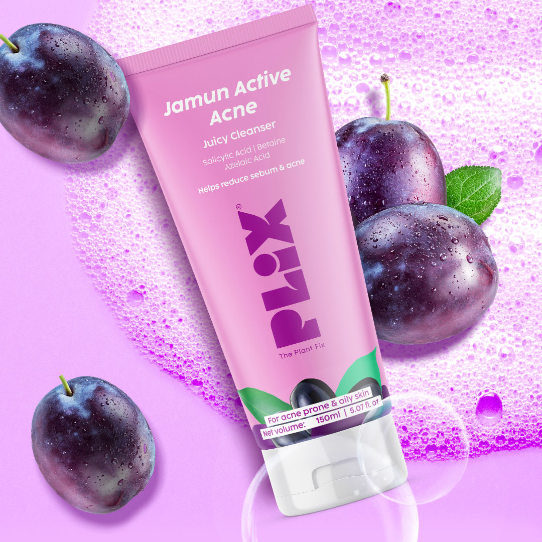 Jamun Active Acne Cleanser with Salicylic Acid Helps Reduce Acne for Daily Use