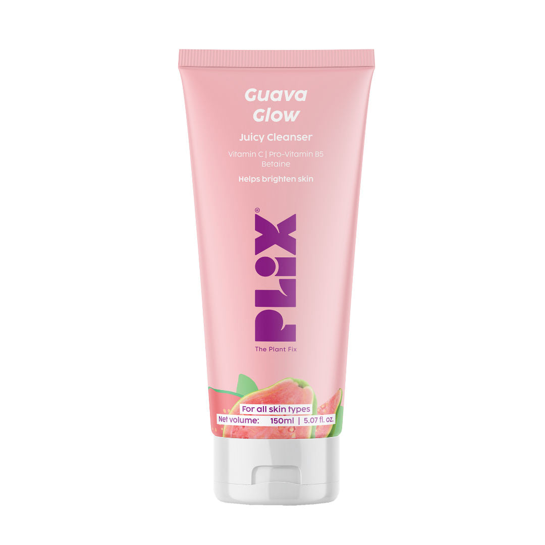 Guava Glow Juicy Cleanser with Vitamin C Helps Hydrates & Brightens Skin for All Skin Types