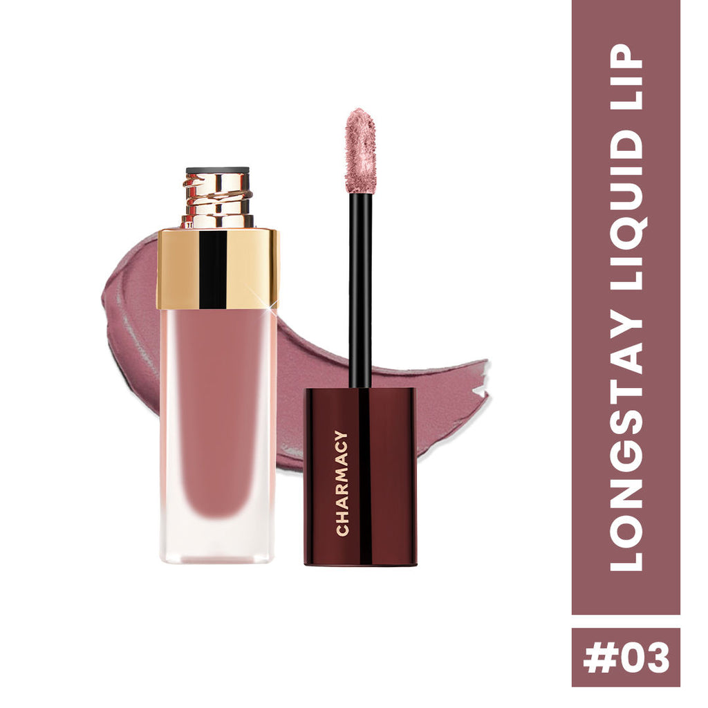 Stunning Longstay Liquid Lipstick - Almond Amour 03
