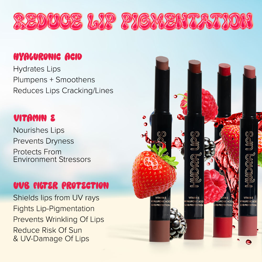 Hydra Lips Semi Matte Lipstick