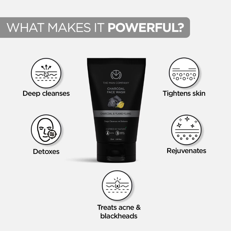 Deep Cleansing Anti Acne Charcoal Face Wash
