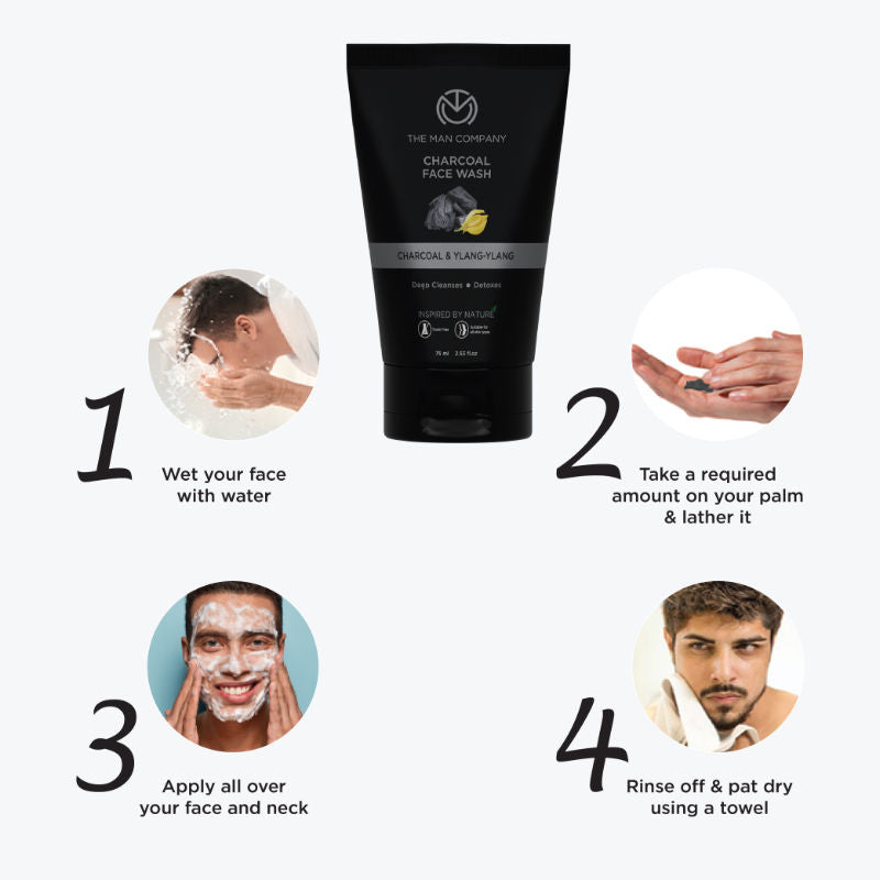 Deep Cleansing Anti Acne Charcoal Face Wash