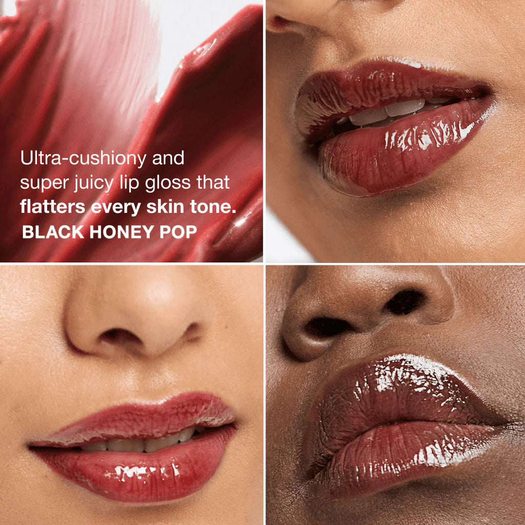 Pop Plush Creamy Lip Gloss - Black Honey