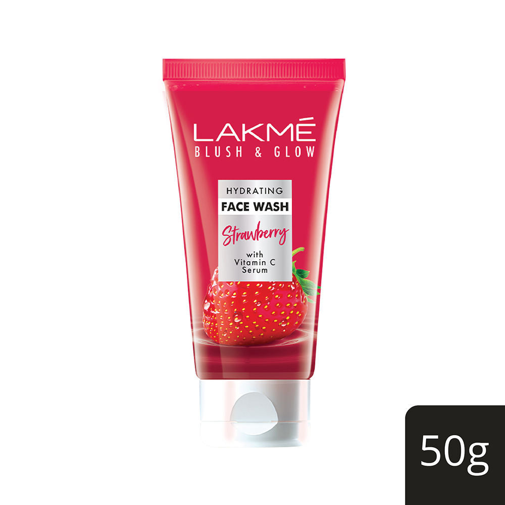 Blush & Glow Strawberry Gel Face Wash 100% Real Strawberry Extract