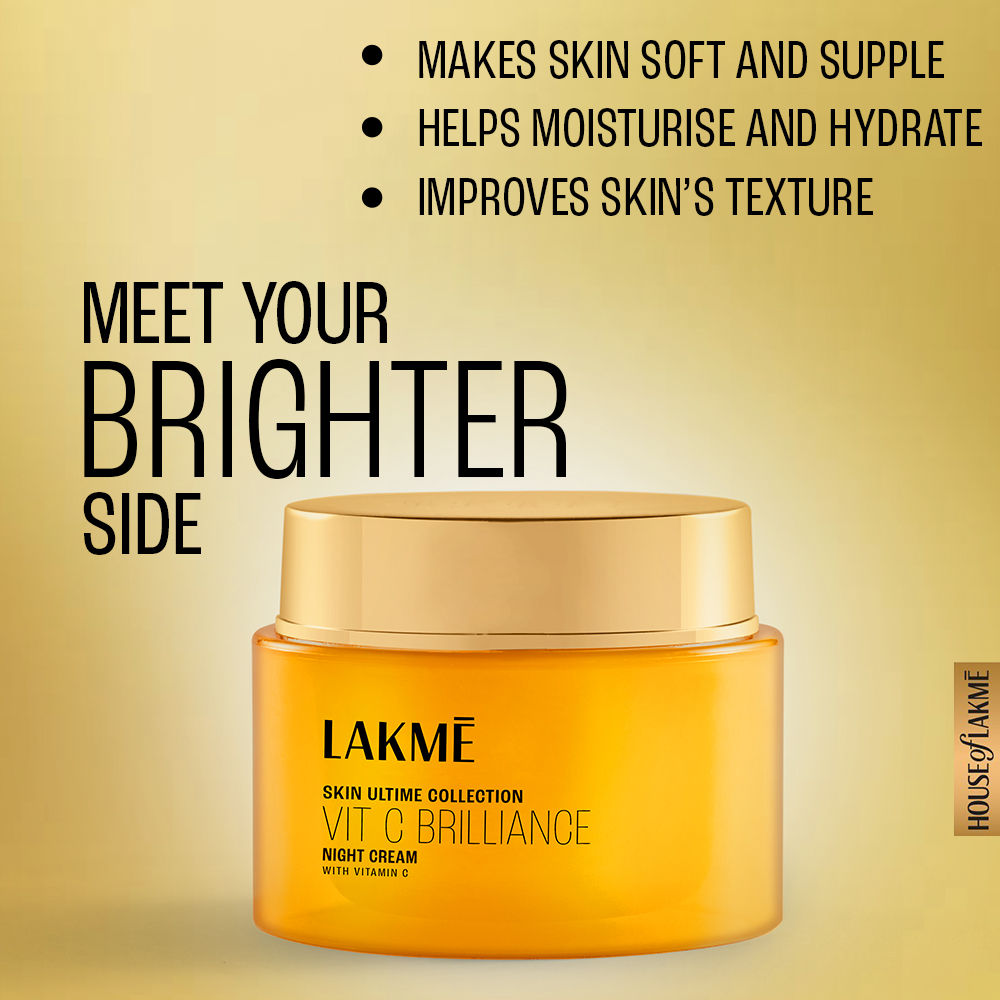 Vitamin C Brilliance Night Cream With Vitamin C, Healthy, Glowing Skin