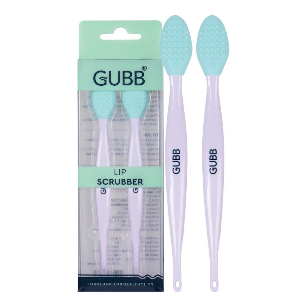 Lip Scrubber For Plump And Healthy Lips - Dual Sided Benefits, Promises Soft & Shiny Lips