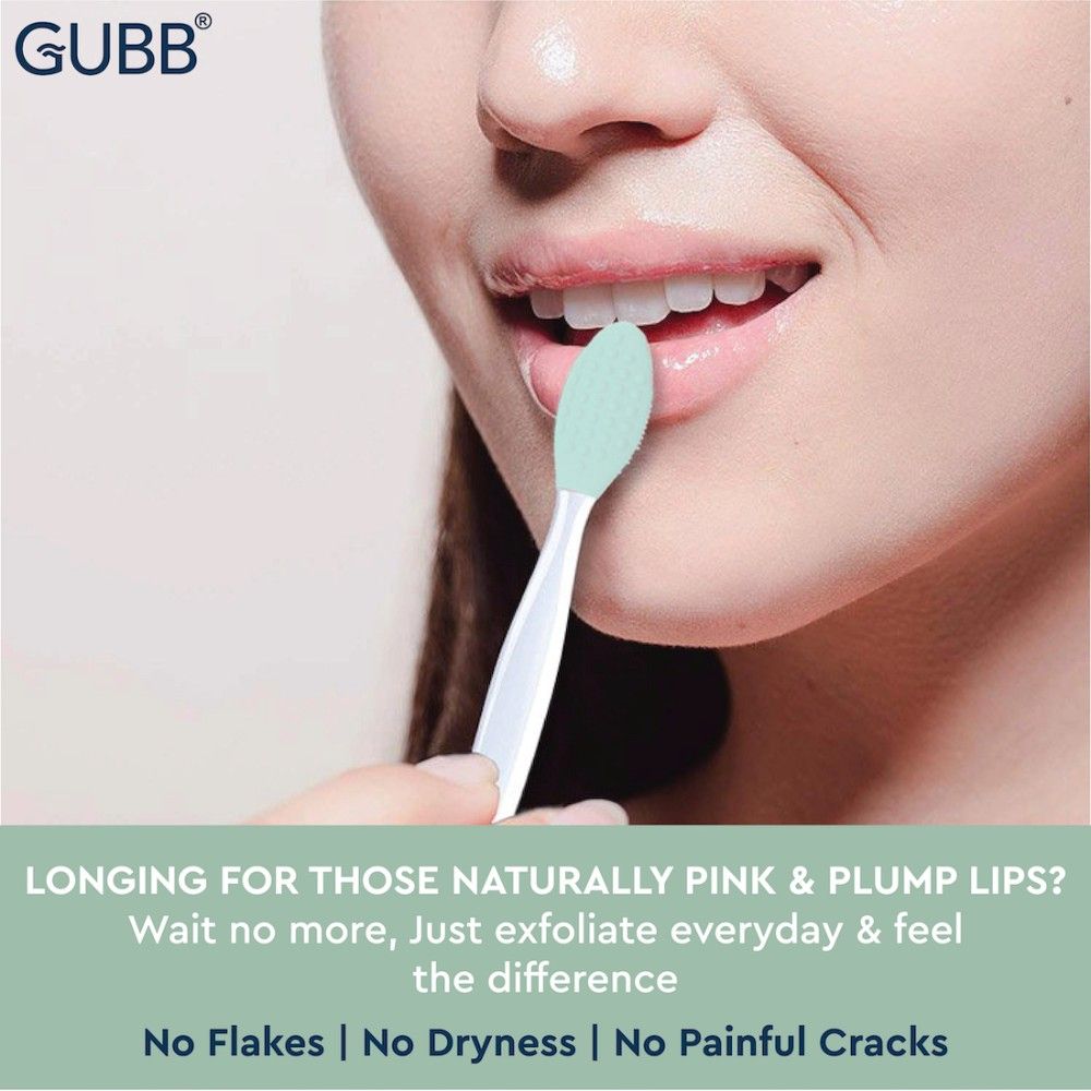 Lip Scrubber For Plump And Healthy Lips - Dual Sided Benefits, Promises Soft & Shiny Lips