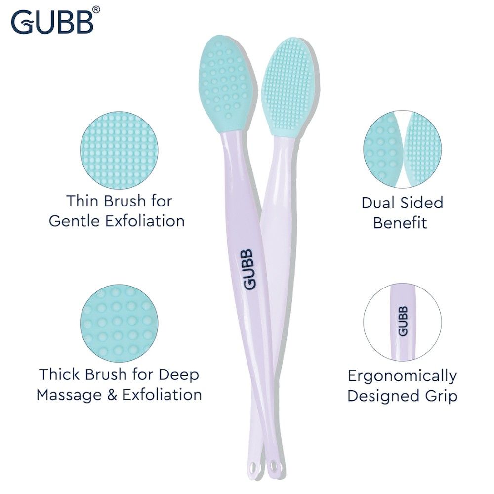 Lip Scrubber For Plump And Healthy Lips - Dual Sided Benefits, Promises Soft & Shiny Lips