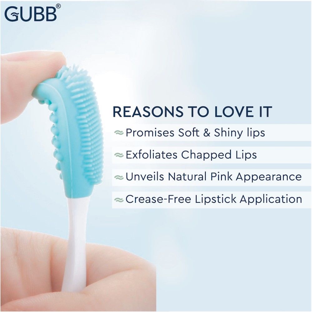 Lip Scrubber For Plump And Healthy Lips - Dual Sided Benefits, Promises Soft & Shiny Lips