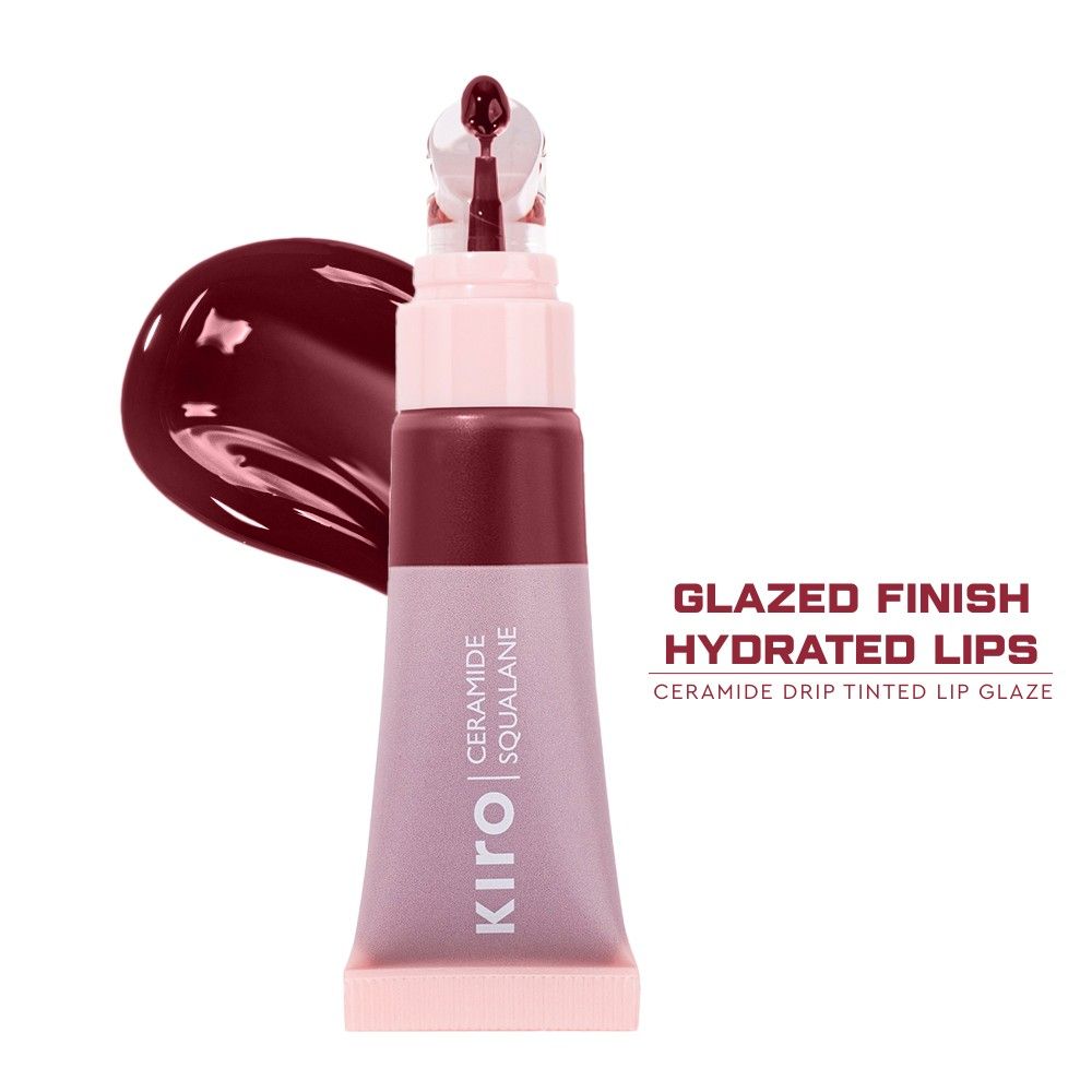 Ceramide Drip Tinted Lip Glaze - Plum Delight