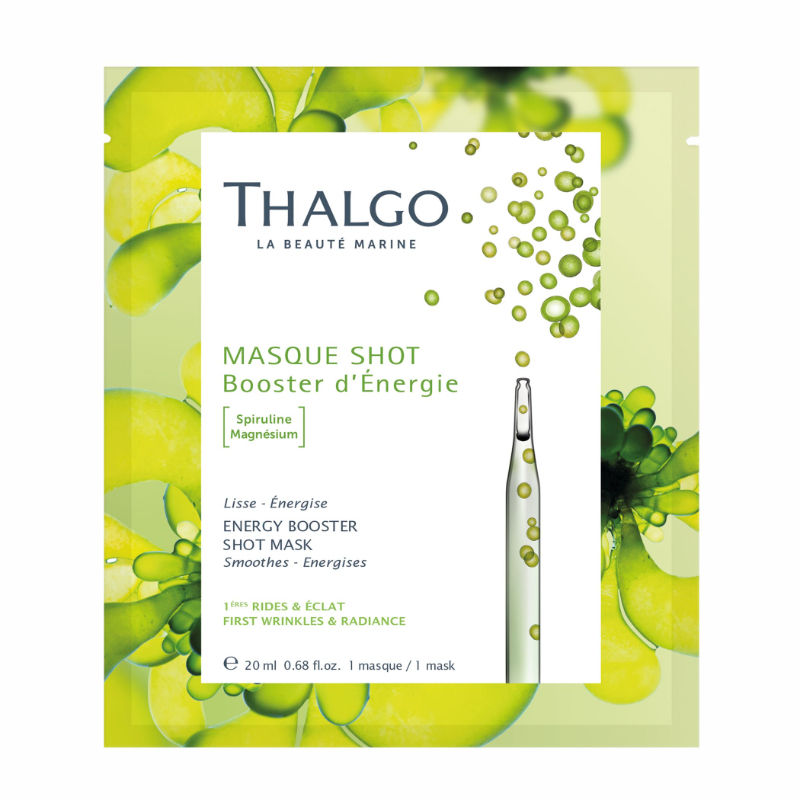 Energy Booster Shot Mask - Vitamin C Sheet Mask For Instant Glowing, Smooth & Radiant Skin