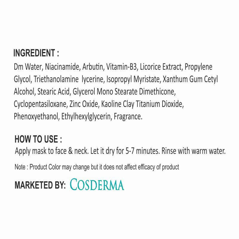 Lightening Face Mask