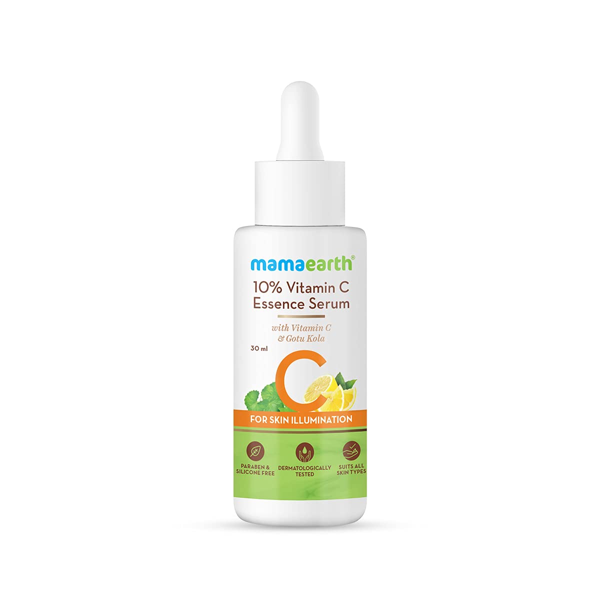 10% Vitamin C Face Serum, Essence Serum With Vitamin C & Gotu Kola For Skin Illumination