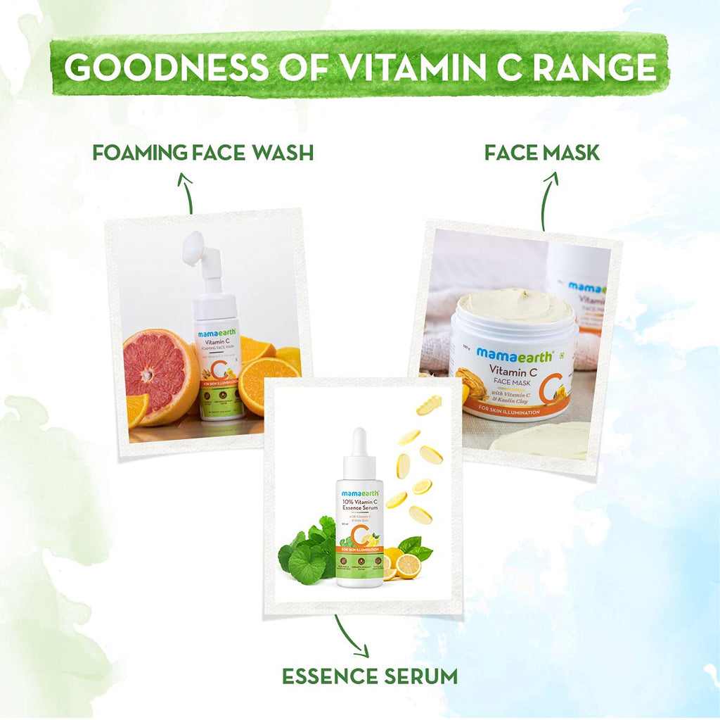 10% Vitamin C Face Serum, Essence Serum With Vitamin C & Gotu Kola For Skin Illumination