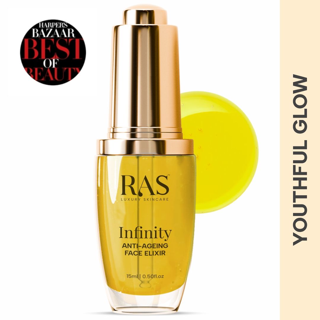 Infinity Anti - Ageing Face Elixir, Lightweight Serum With Vitamin C, A, B5