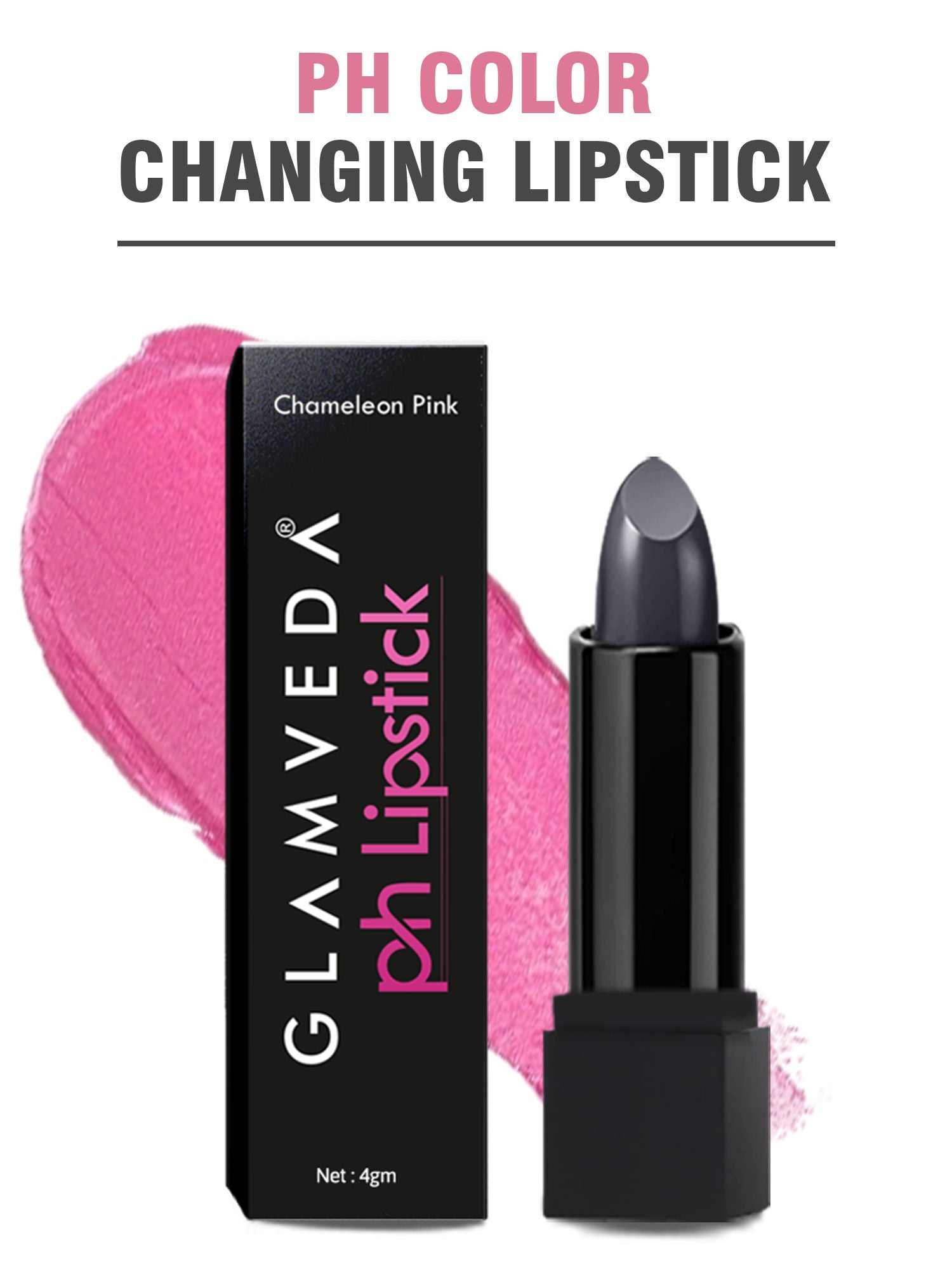 Color Changing PH Lipstick - Chameleon Pink