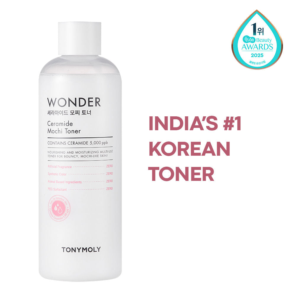 Korean Wonder Ceramide Mochi Toner-Hydrates, Softens, Nourishes Dry & Combination Skin