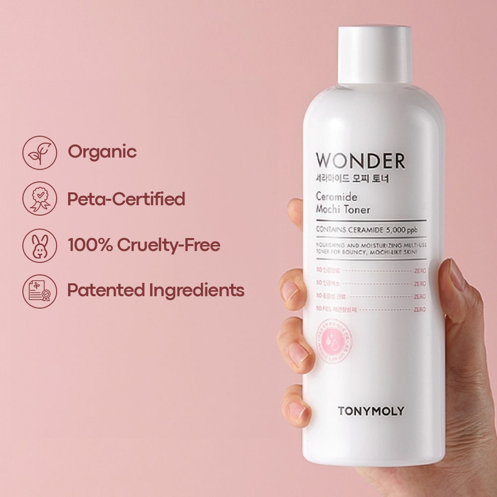 Korean Wonder Ceramide Mochi Toner-Hydrates, Softens, Nourishes Dry & Combination Skin