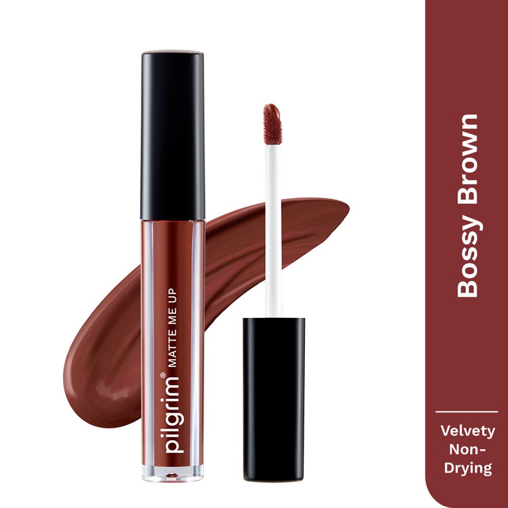 Matte Me Up! Liquid Lipstick - Bossy Brown